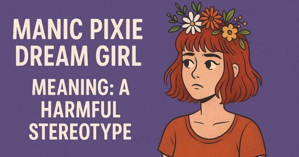 manic pixie dream girl meaning