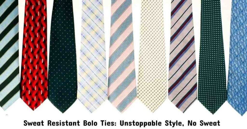 sweat resistant bolo ties