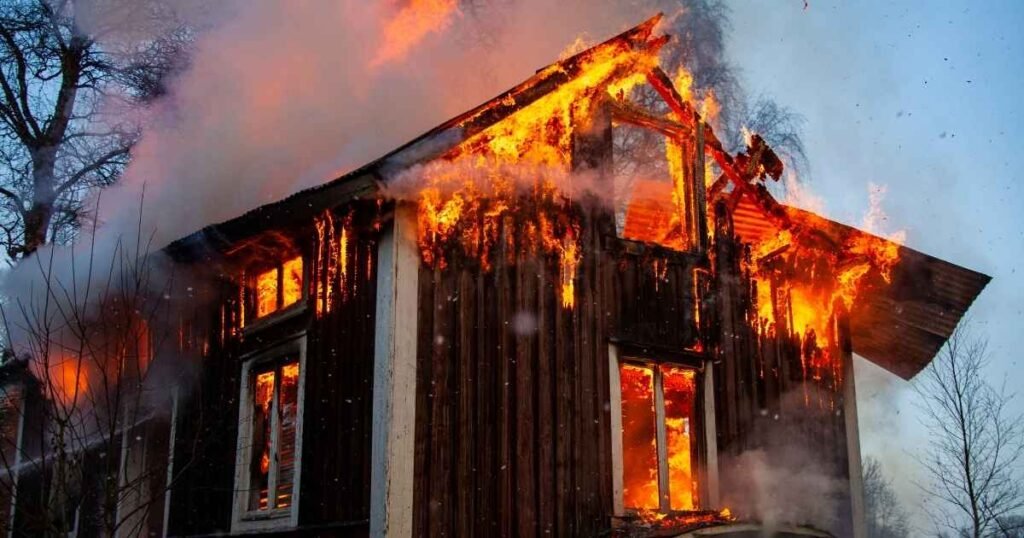 nick fuentes house fire
