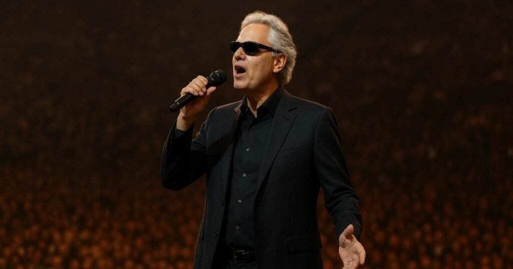 Is Andrea Bocelli blind