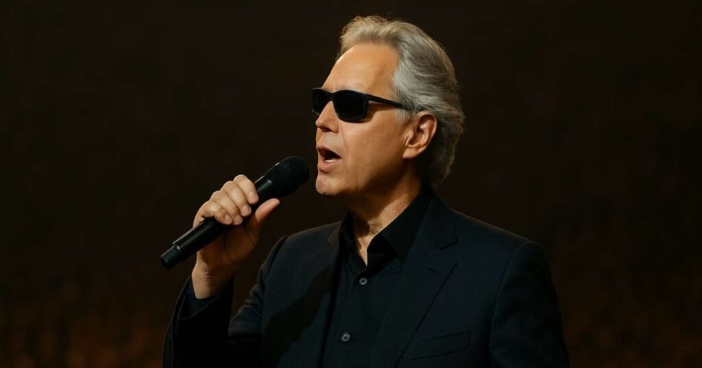 Is Andrea Bocelli blind